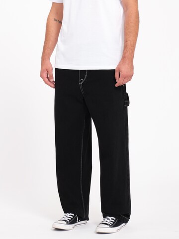Volcom Loose fit Jeans 'Kraftsman II' in Black: front