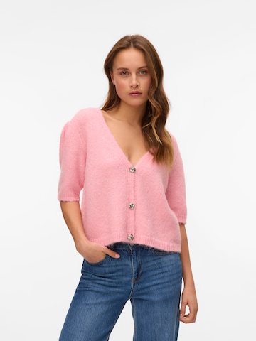 VERO MODA Kardigán 'VMKAYSA' - rózsaszín: elől