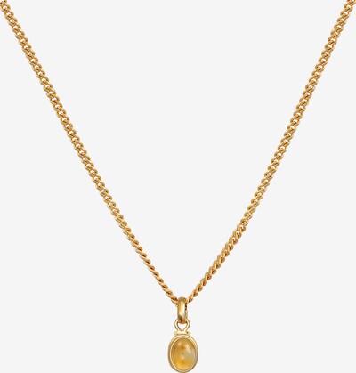 ELLI PREMIUM Halskette Edelsteinkette in gold, Produktansicht