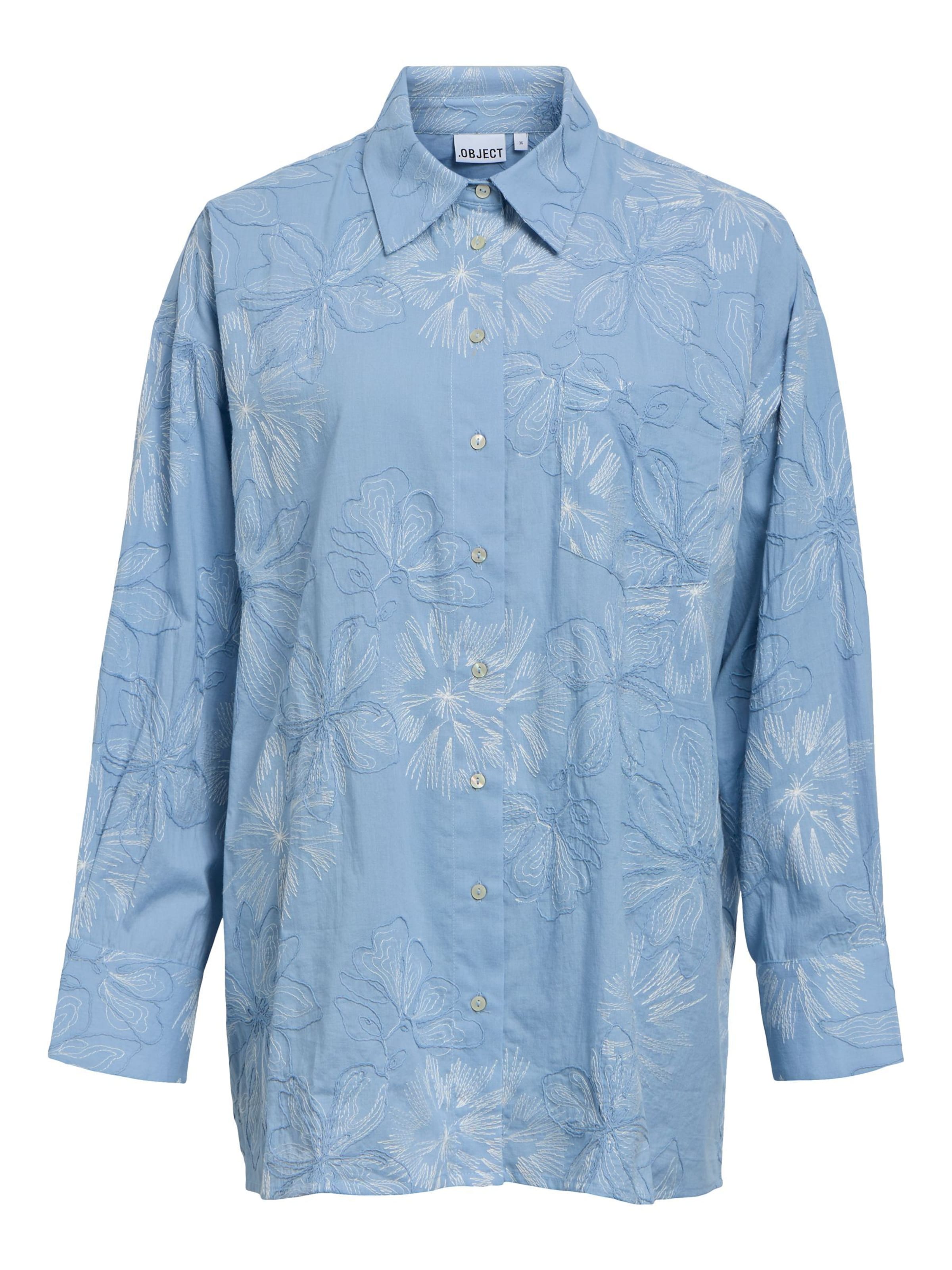 OBJECT - Blusa en azul: frente