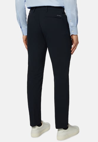 Coupe slim Pantalon chino Boggi Milano en bleu