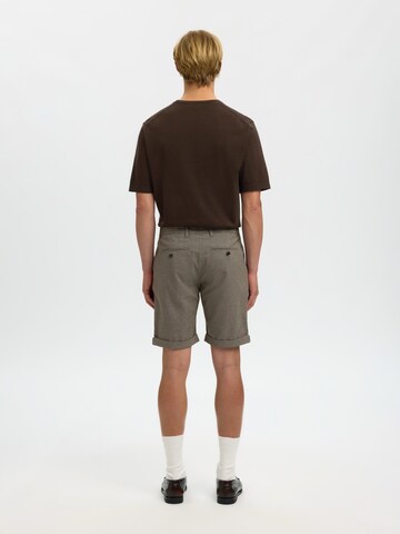 SELECTED Slim fit Chino trousers 'SLHLUTON' in Green