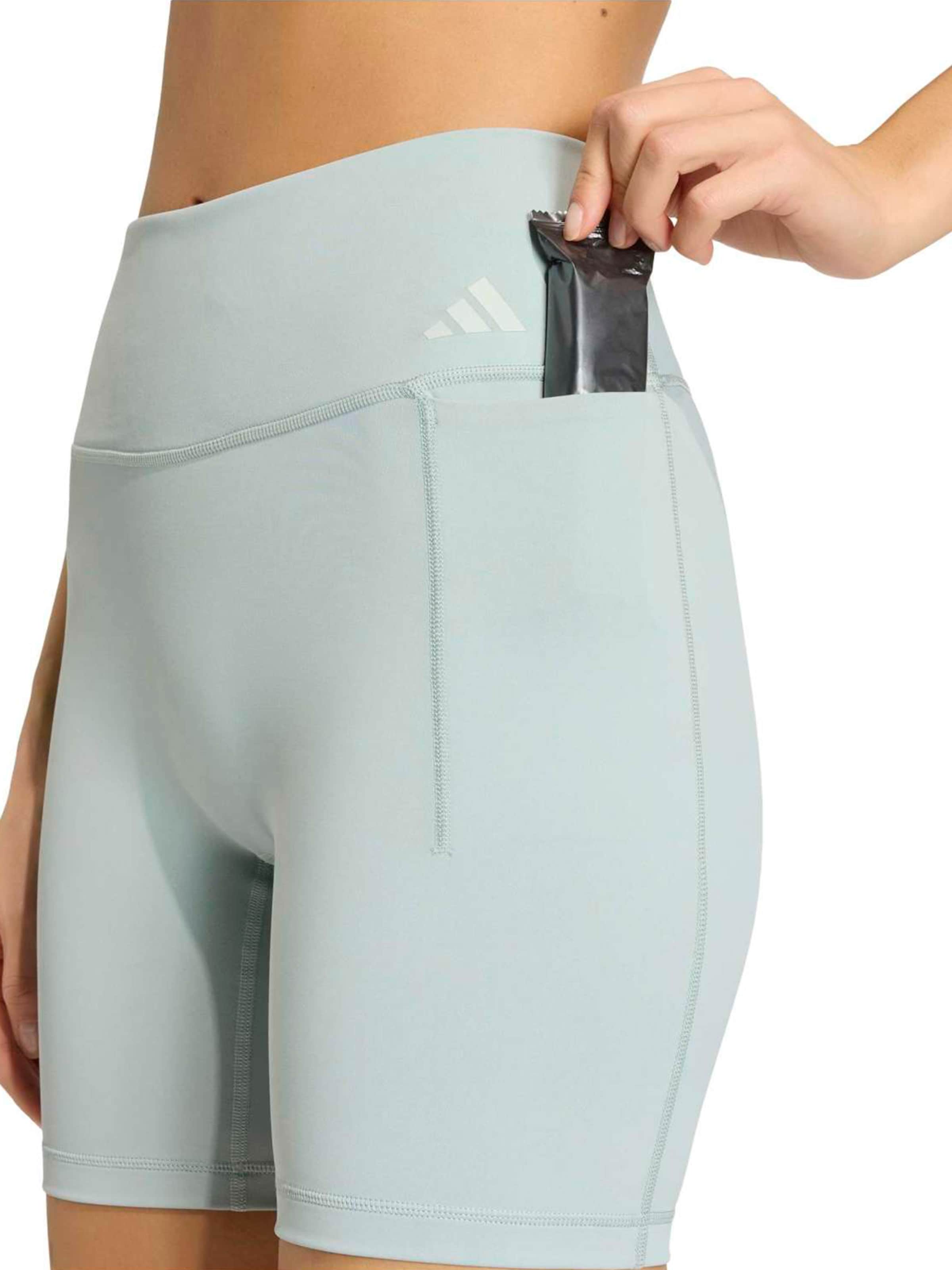 ADIDAS PERFORMANCE Skinny Sports trousers 'OPT' in Green