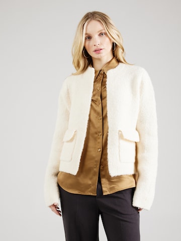 Cardigan Gina Tricot en beige : devant