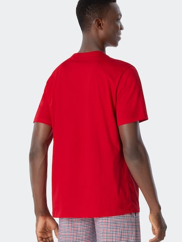 SCHIESSER Undershirt in Red