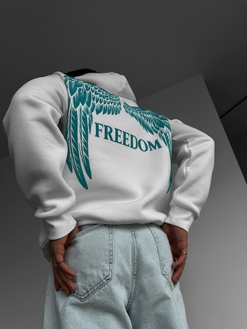 Sweat-shirt Kleidermafia en blanc