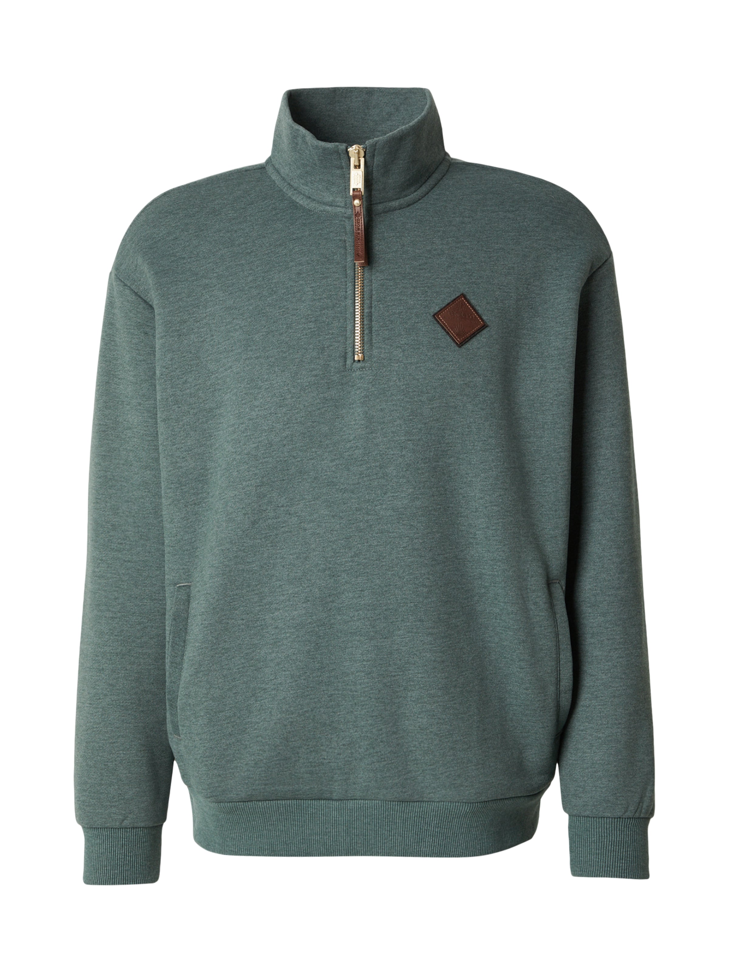 naketanoSweater majica - zelena boja: prednji dio