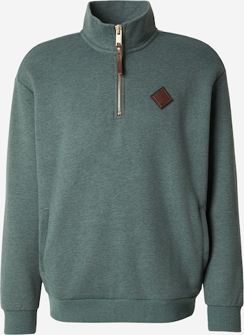 naketanoSweater majica - zelena boja: prednji dio