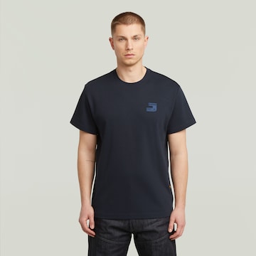 G-STAR Shirt in Zwart: voorkant