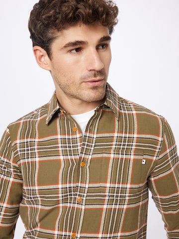 Regular fit Camicia 'Ian' di Wemoto in verde