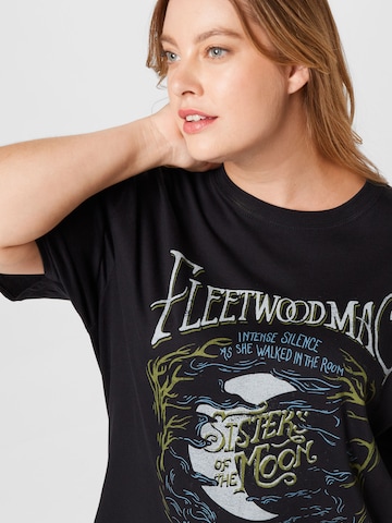 Nasty Gal Plus Shirt 'Fleetwood' in Zwart