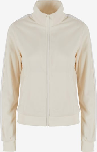 Demisezoninė striukė 'Retro Track' iš Urban Classics, spalva – smėlio / balta, Prekių apžvalga