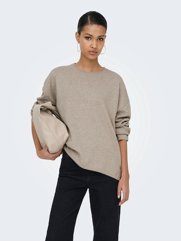 ONLY Свитер 'ONLLOYAL AMALIO' в Бежевый: спереди