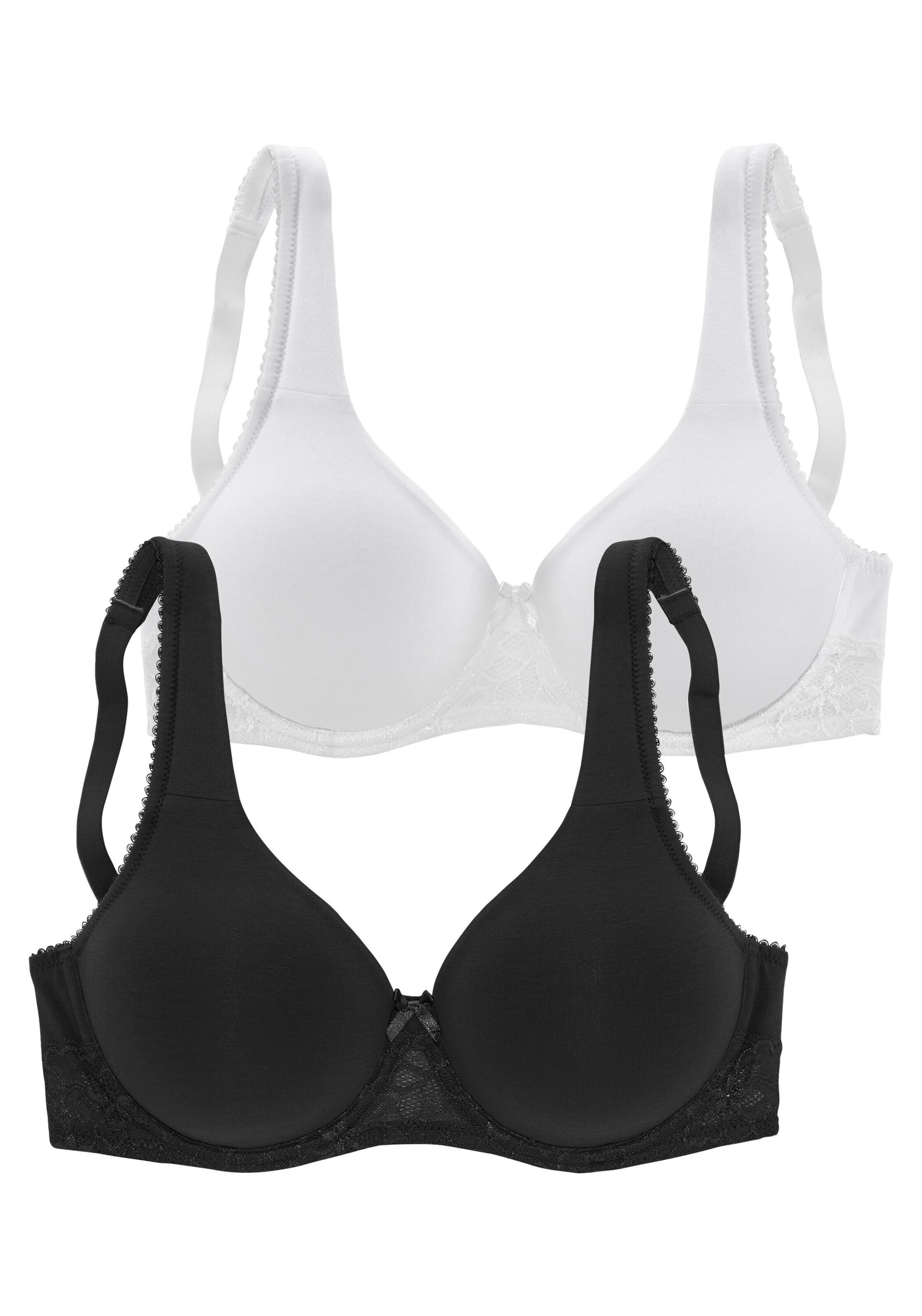 Reggiseno di NUANCE in nero: frontale