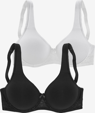 NUANCE BH in schwarz / weiß, Produktansicht