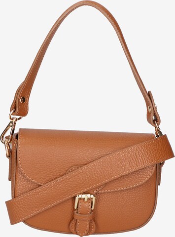 Gave Lux Shoulder Bag in Brown: front