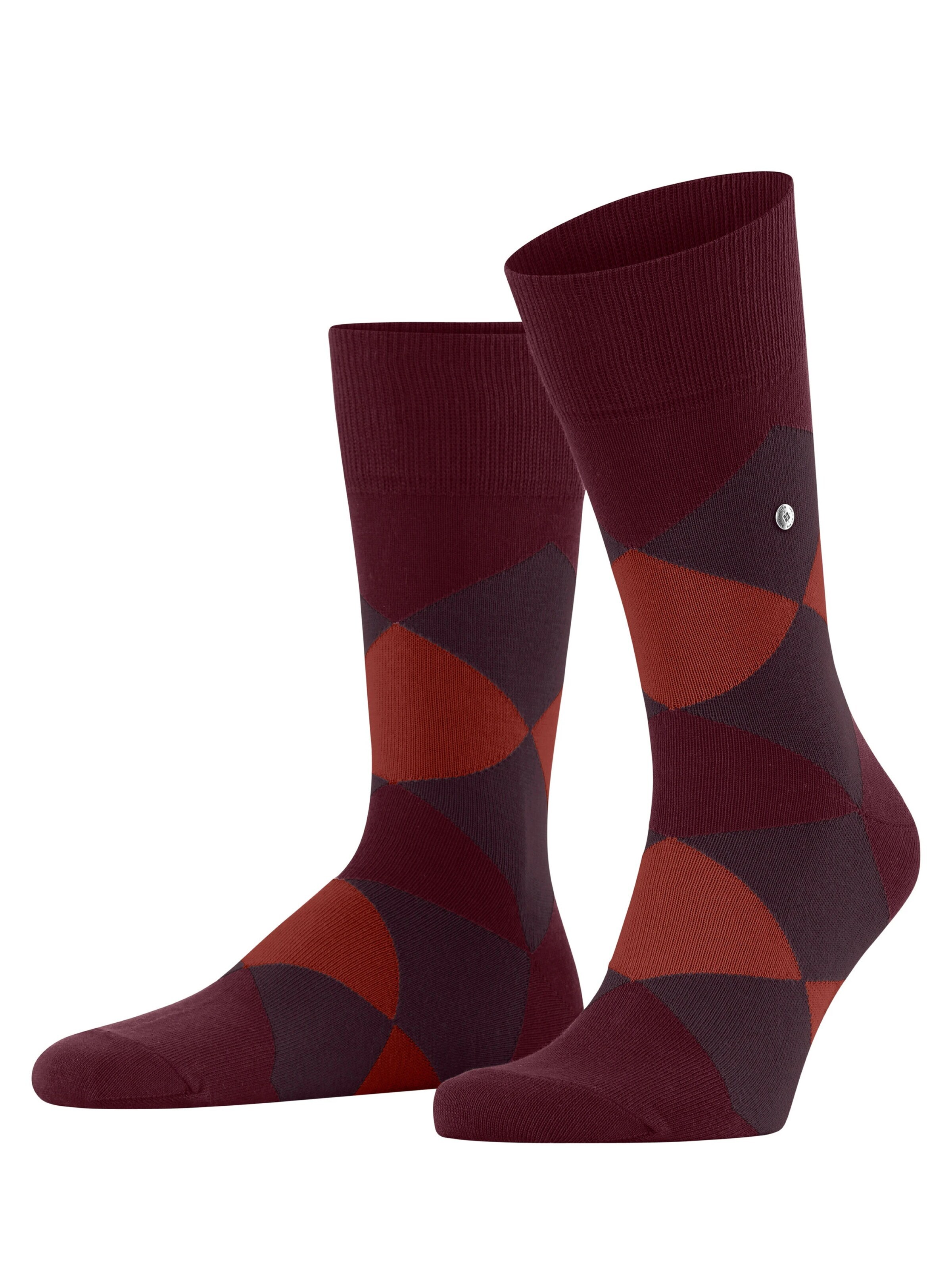 BURLINGTON Socks 'Clyde' in Purple: front