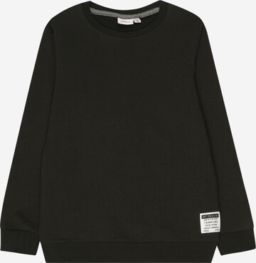 NAME IT Sweatshirt 'Honk' i svart: framsida