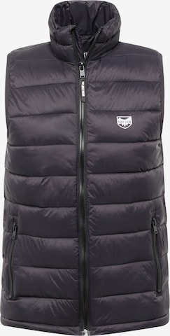 Lake View Vest 'David' in Black: front