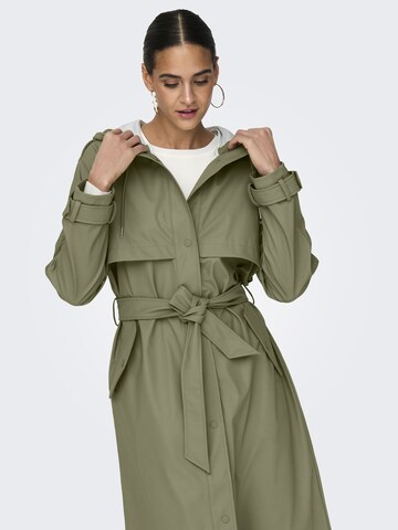 Manteau mi-saison 'Rene' ONLY en vert
