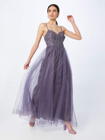 Laona Evening Dress in Grey