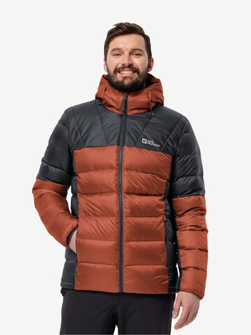Giacca per outdoor 'Nebelhorn' di JACK WOLFSKIN in rosso: frontale