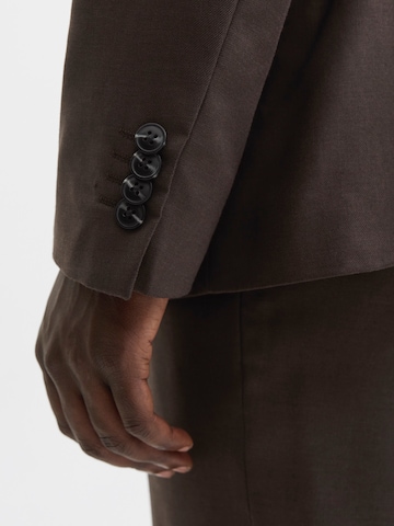 JACK & JONES regular Σακάκι για το γραφείο 'JPRSOLARIS' σε καφέ