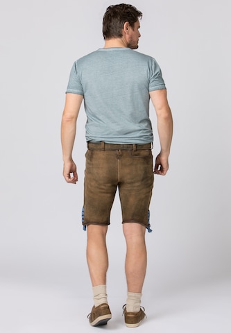 STOCKERPOINT Regular Trachtenhose in Braun