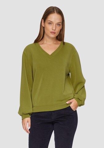 s.Oliver Sweatshirt in Green: front