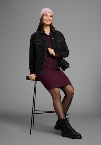 LAURA SCOTT Strickkleid in Rot