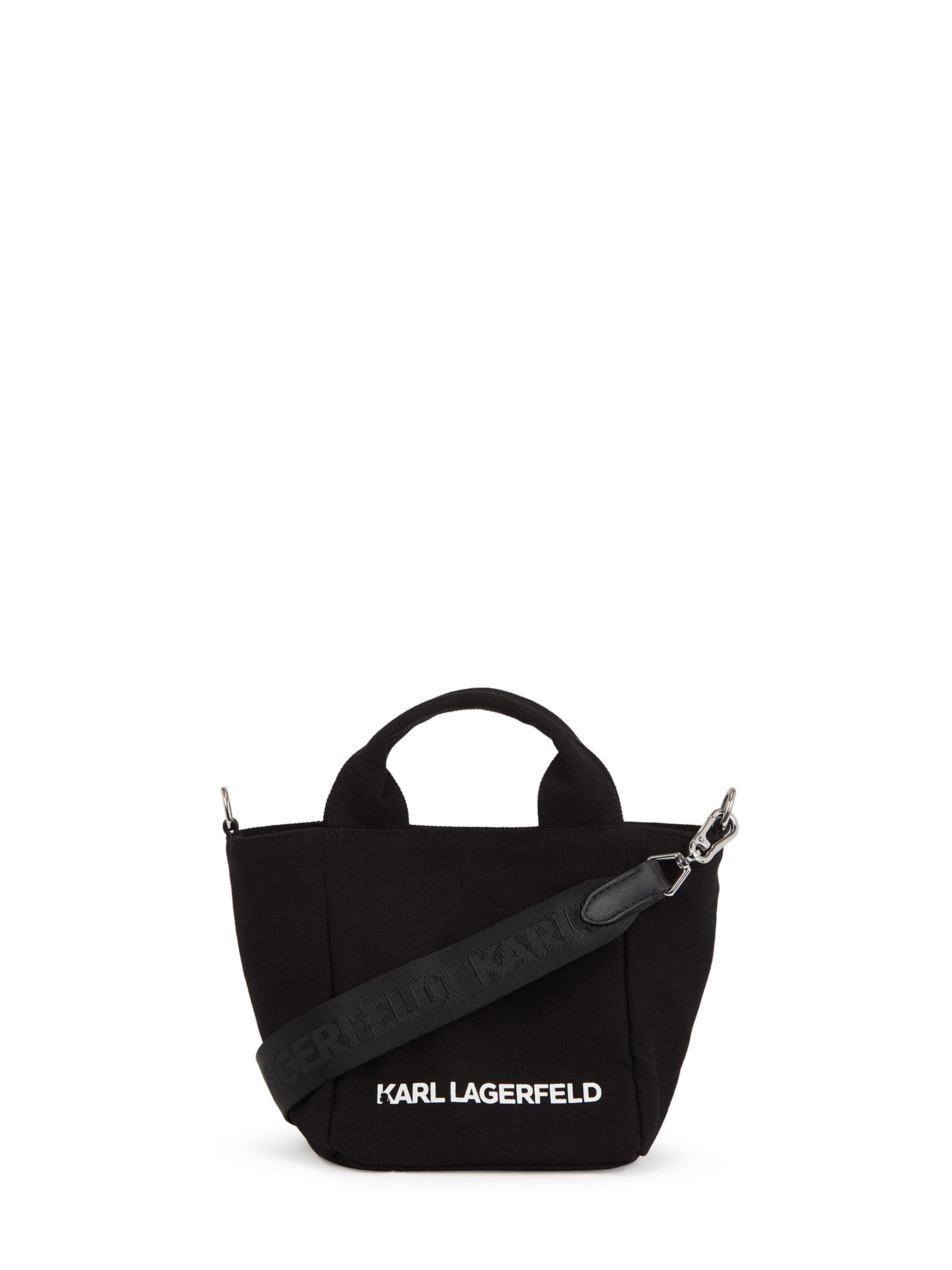 Karl Lagerfeld Nakupovalna torba | črna barva