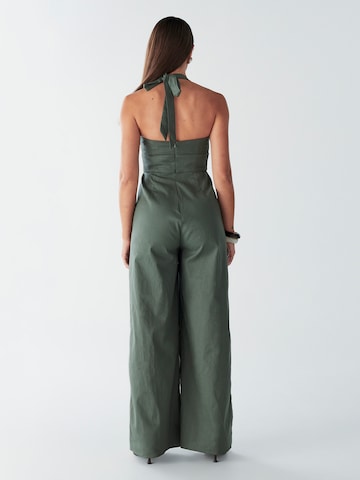 BWLDR Jumpsuit 'LILO' in Groen: terug