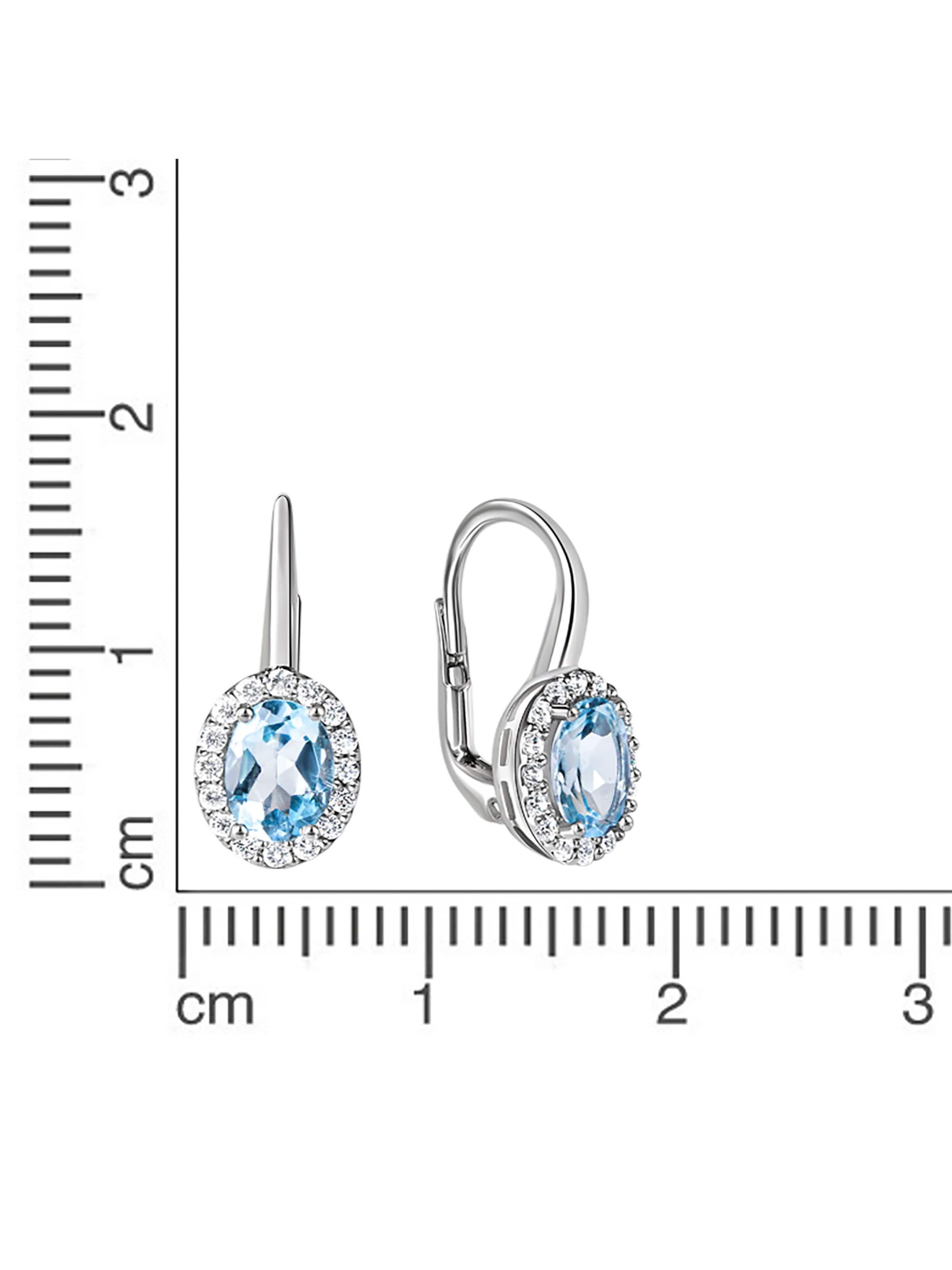 Boucles d'oreilles Zeeme en blanc