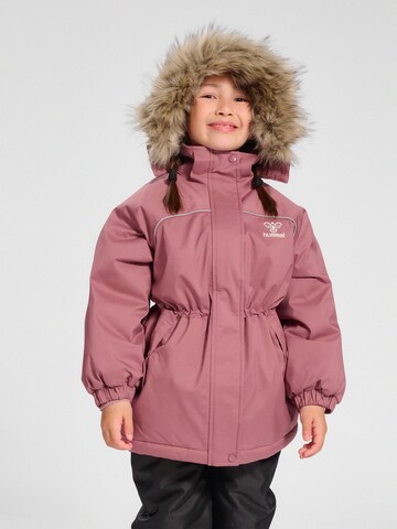 Hummel Udendørsjakke i pink: forside