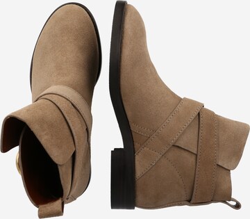 See by Chloé - Botas de tobillo 'LYNA' en beige