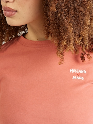 MUSTANG Paita 'Monroe' värissä vaaleanpunainen