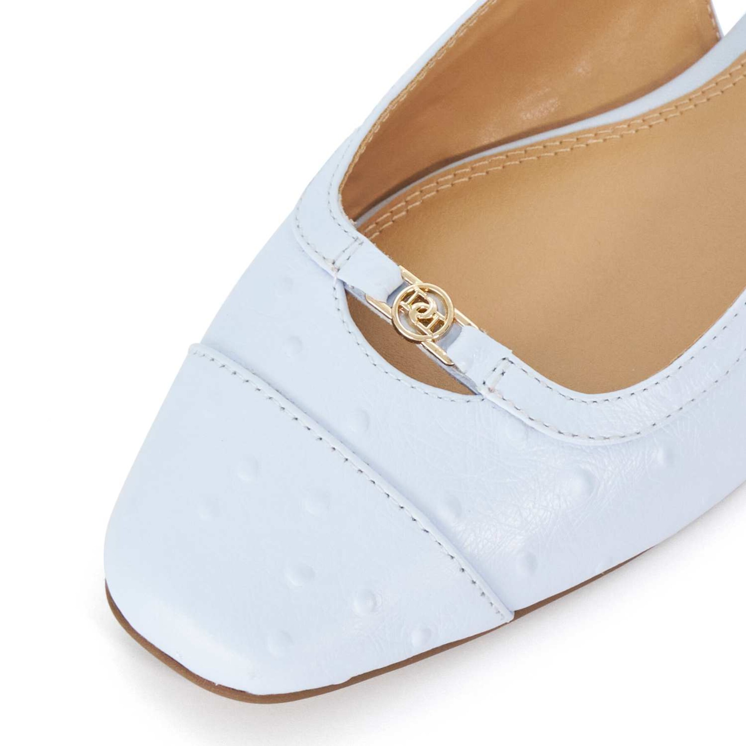 Ballerines à lanières Dune LONDON en bleu