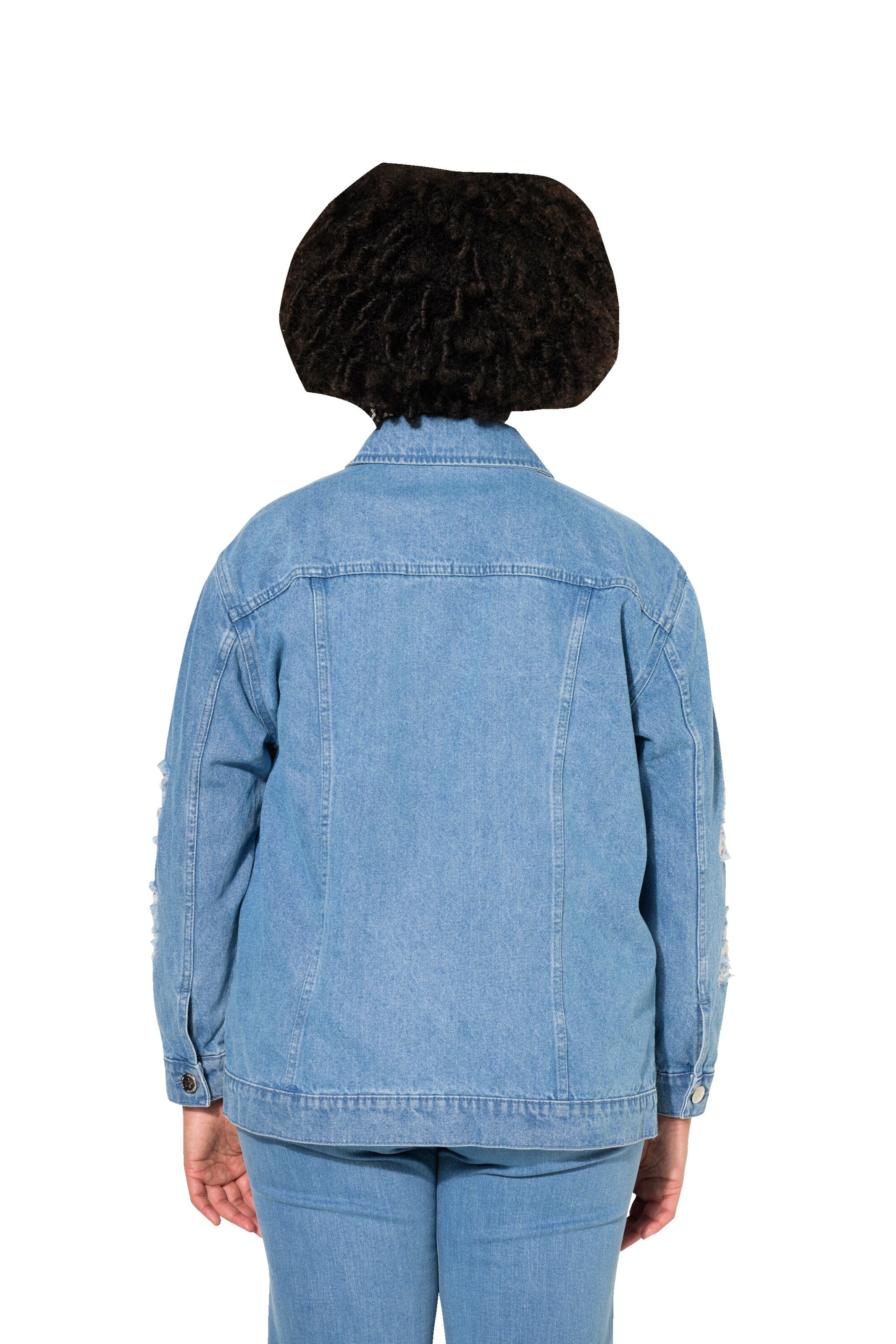 Angel of Style Tussenjas in Blauw