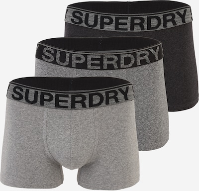 Superdry & Co Bokserishortsit värissä harmaa / antrasiitti / meleerattu harmaa, Tuotenäkymä