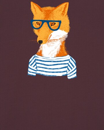 T-Shirt ' Fuchs ' Watapparel en rouge