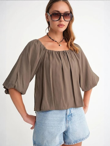 Chemisier MixRay en vert : devant