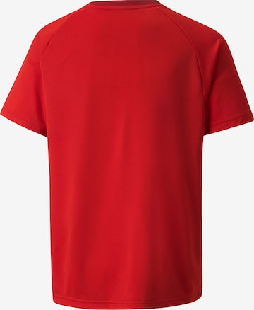 T-Shirt fonctionnel 'TeamVision' PUMA en rouge