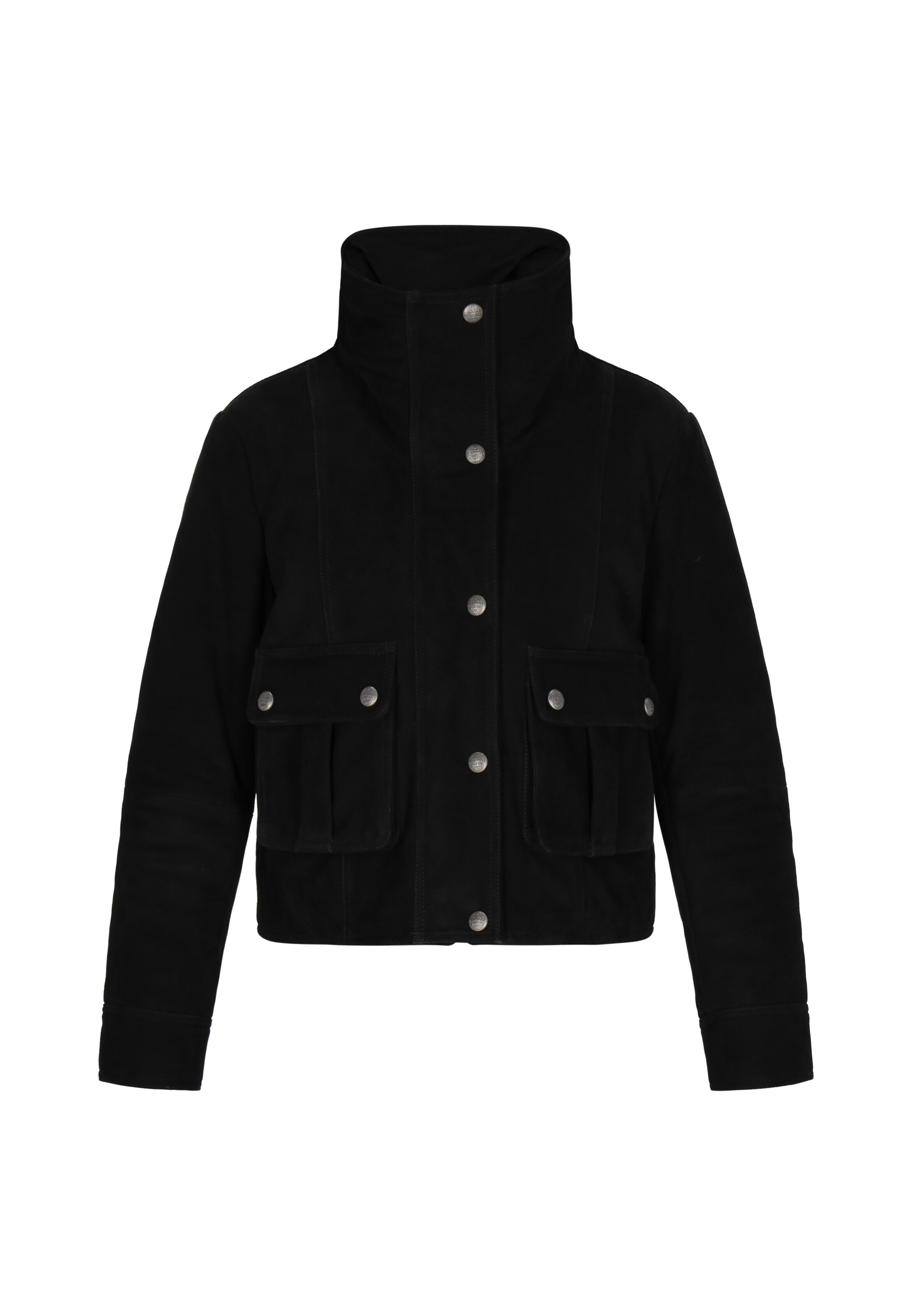 Veste mi-saison 'Vintage' DreiMaster Vintage en noir : devant