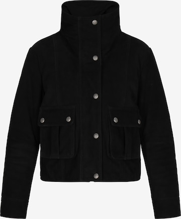 DreiMaster VintagePrijelazna jakna 'Vintage' - crna boja: prednji dio