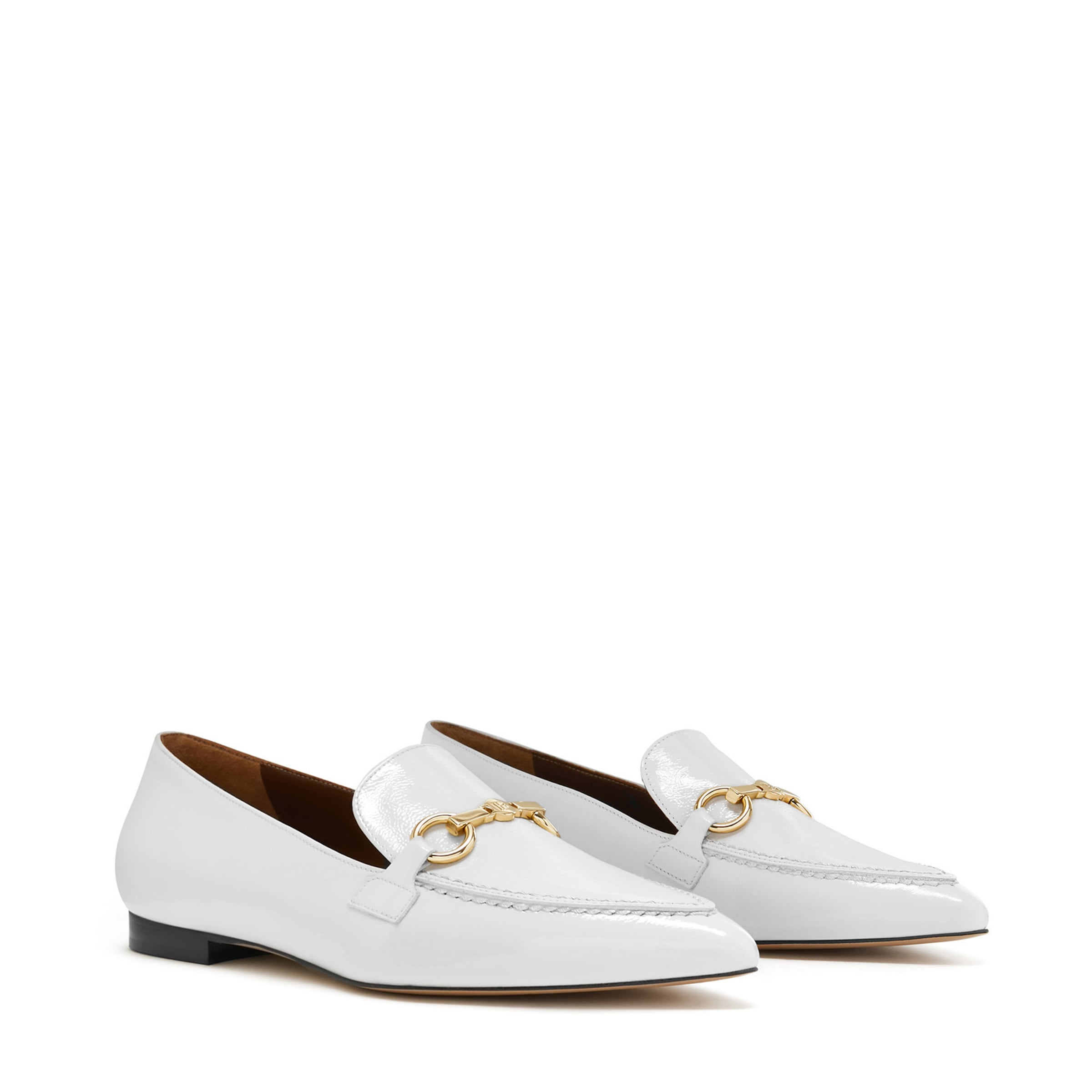 Mocassin Isabel Bernard en blanc