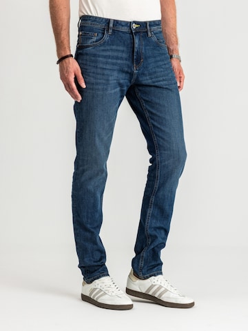 Slimfit Jeans 'Josh 1047978 10281' di TOM TAILOR in blu