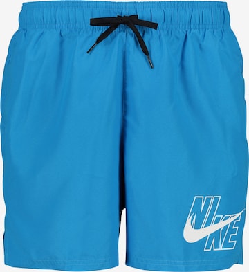 Nike Swim Regular Board Shorts 'Lap 5' in Blue: front