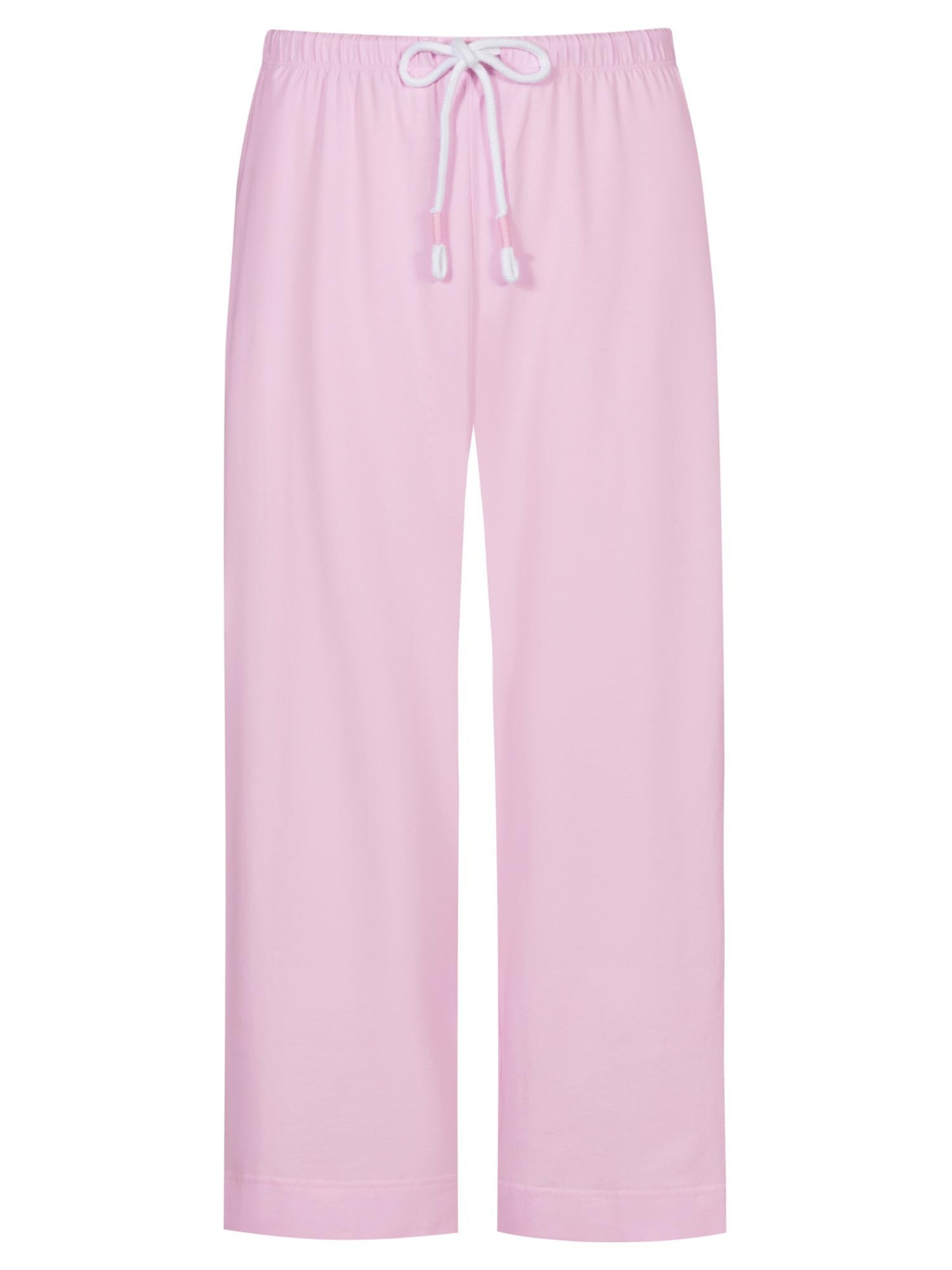 Mey Pyjamahose 'Solid Love'‌‌ in Pink: Vorderseite