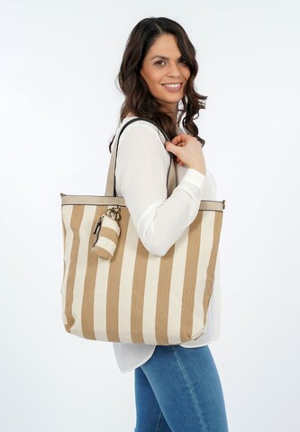 TAMARIS Shopper 'Lou' i beige