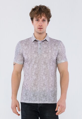 Felix Hardy Poloshirt in Grau: Vorderseite